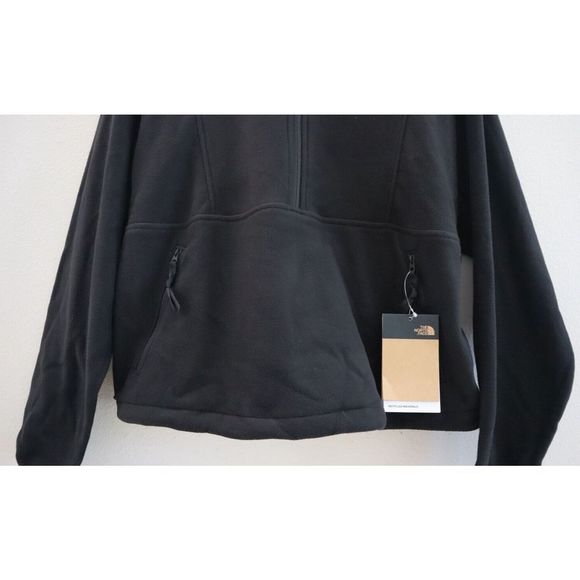 The North Face NF0A5J6HJK Women Sz L Black TKA Attitude 1/4 Zip Fleece Jacket $1 - Picture 5 of 10